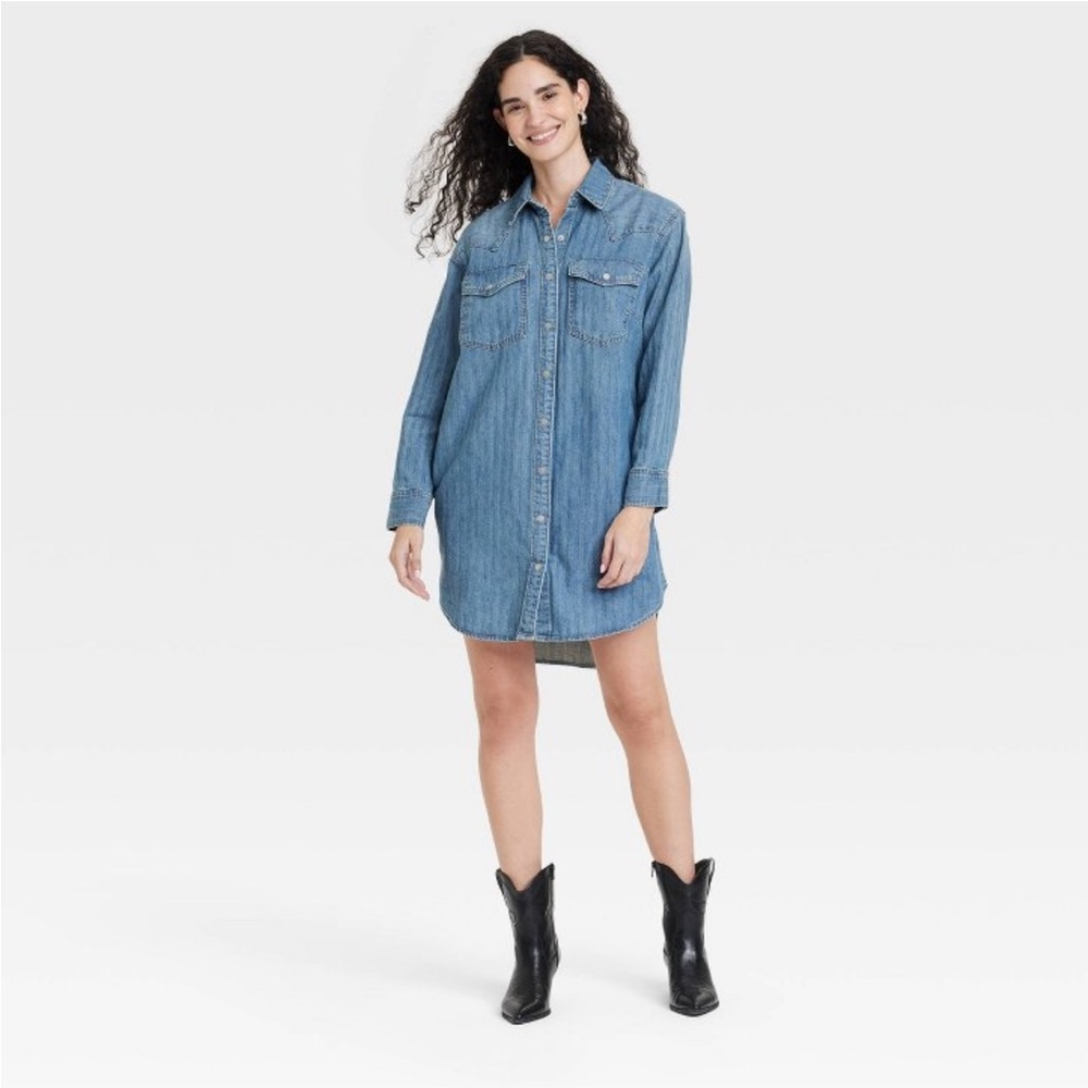 Women's Western Shirtdress - Universal Thread™ - Size XL - NWT